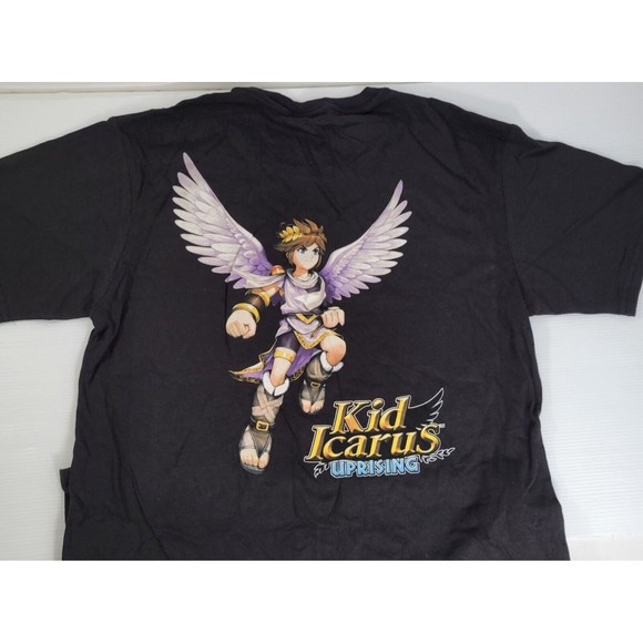 Kid Icarus UPRISING Promo T Shirt Size L Pax East 2012 T-Shirt Nintendo 3DS - Picture 1 of 7